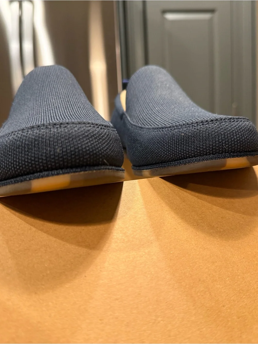 Rothy's Navy Knit Men's Slip-On Loafers